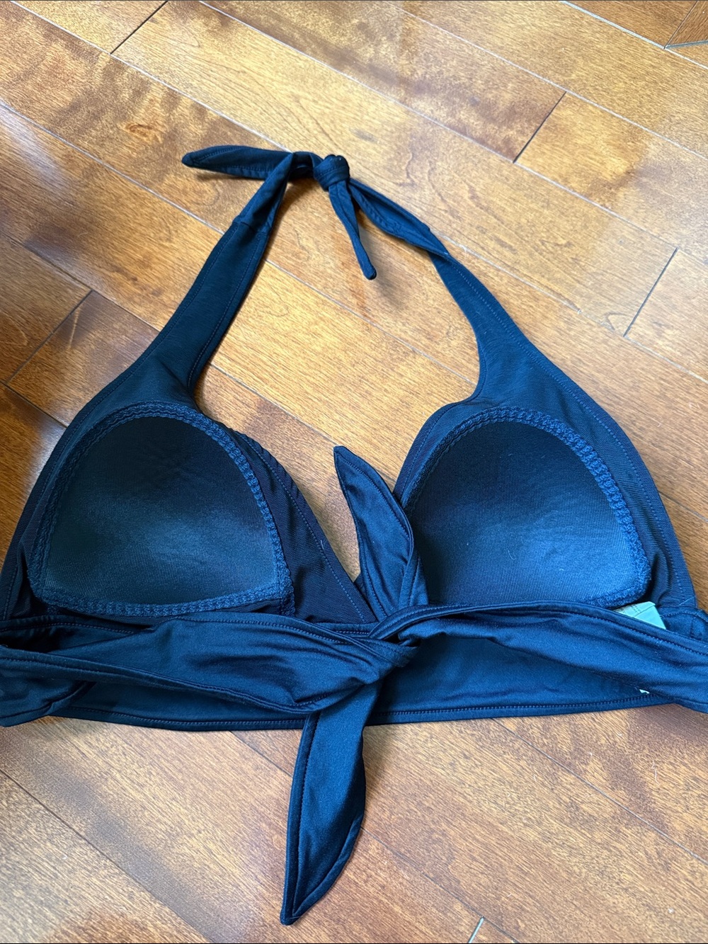 Black Halter Bikini Top - Captiva Womens Swim - Picture 7 of 7